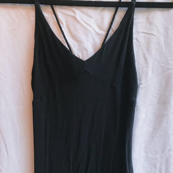 Urban Outfitters Black Slip Dress - Out From Under - Picture 1 of 5